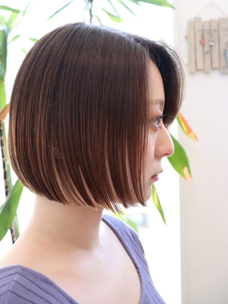 尾道市,ヘアスタイル,ミニボブ