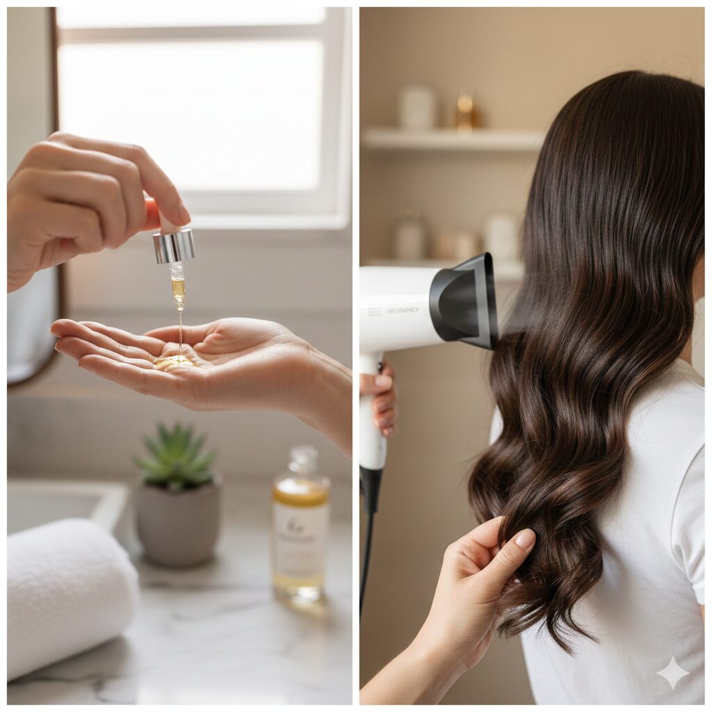 美容室,アイム,オイル